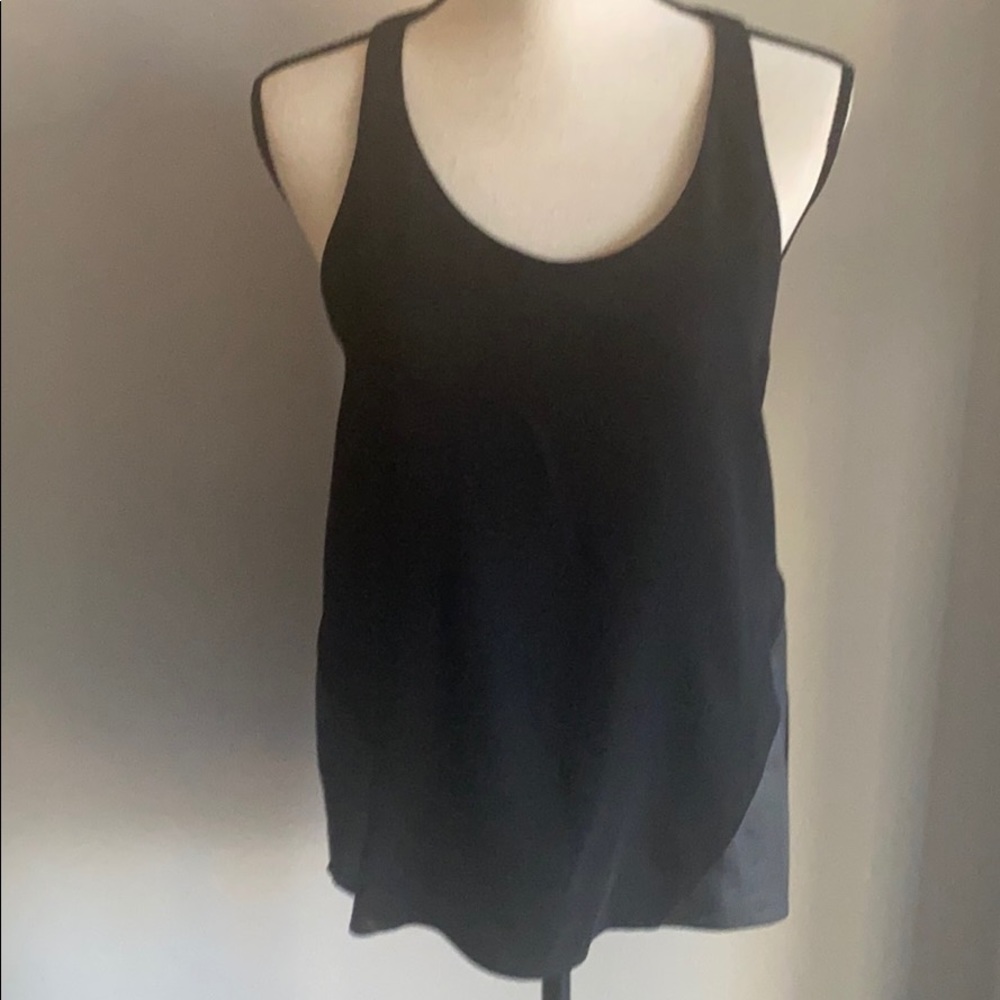 Rag and Bone tank with leather